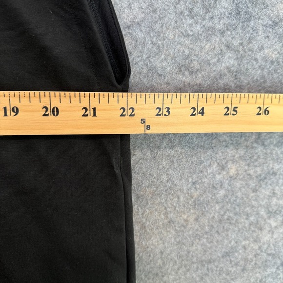 Eileen Fisher High Collar Long Vest Womens Small Open Pockets Sleeveless Organic - Picture 9 of 9